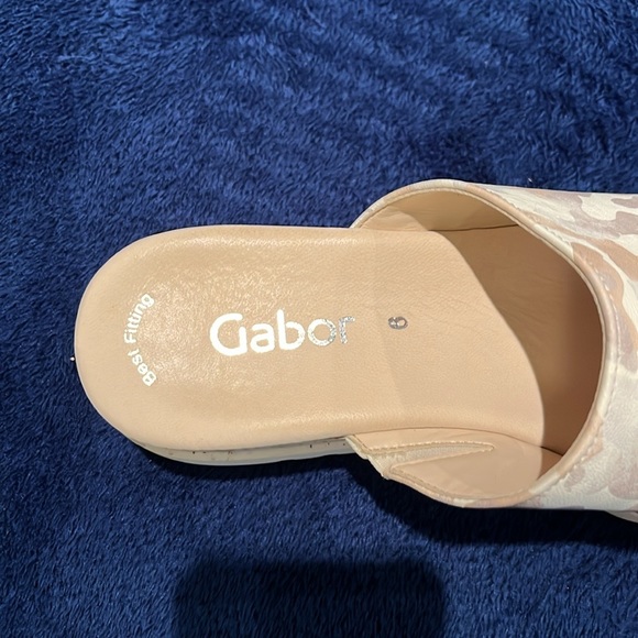 Gabor Mules with Soft Color Camo Print - Picture 2 of 7